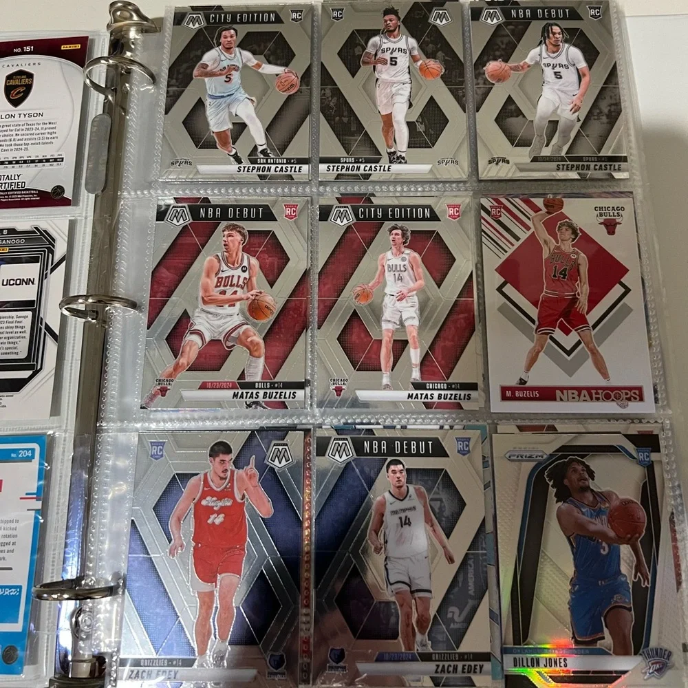 Rookie basketball card binder - Picture 1 of 11